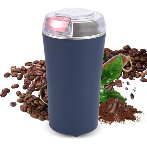 Molinillo eléctrico de café y especias con cuchilla de acero inoxidable y tapa de seguridad (1/5)