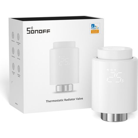 SONOFF Smart Heizkörperthermostat TRVZB mit App-Funktion, 4er-Pack