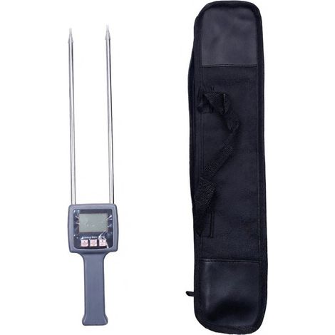 TK100 Meter, testeur d'humidité multifonctionnel pour fibres (0-80 %), analyseur d'humidité portable pour thé, paille de maïs, son de soja et riz Sonde de 0 à 80 % (1/5)