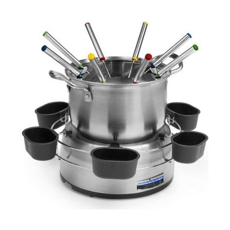 FONDUE PRINCESS 172680 800W1.2L 8 TENEDORES