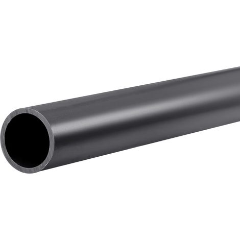 Tuyau Rigide en PVC Rond Tube PVC 20.5mm Diamètre Interne 25mm Diamètre Externe 0.35m Foncé Gris Haut Impact pour Eau Tube Artisanats (1/5)