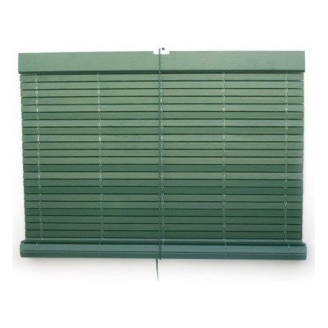 Persiana Madera Verde  97 x 105 cm -