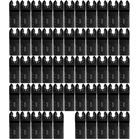 Paquet de 20 lames de scie multifonctions universelles, outils oscillants à dégagement rapide oscillantes compatibles Starlock (20PCS) (1/5)