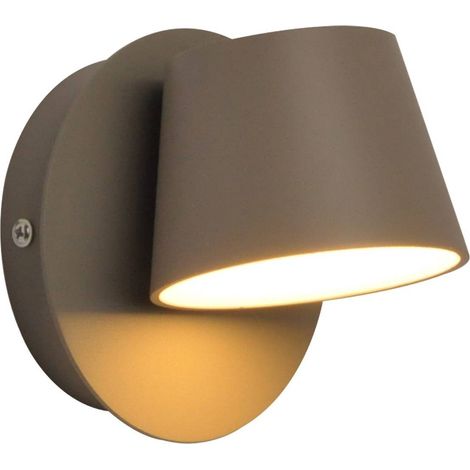 Aplique De Pared LED "KOP" Orientable 6W - Gris