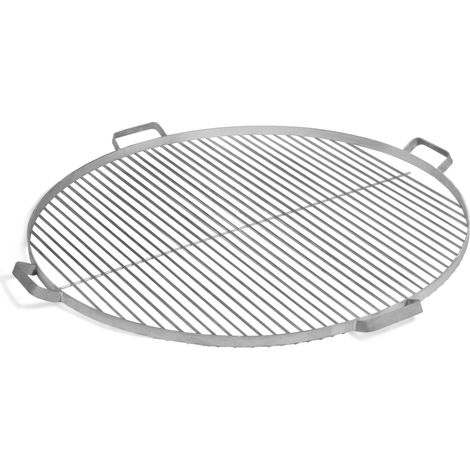 Barbecue Griglia in Acciaio Inox da 60 cm con 4 Maniglie