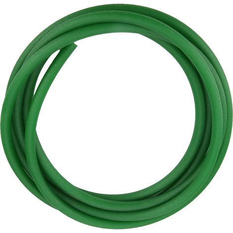 Courroie Ronde en Polyuréthane Verte 10mm x 3m - Surface Rugueuse, pour Transmission par Entraînement