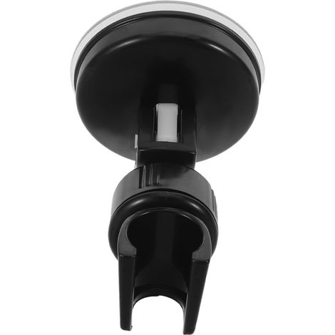 Support de douche à ventouse réglable Beavorty, noir, sans perçage, compatible avec (1/5)