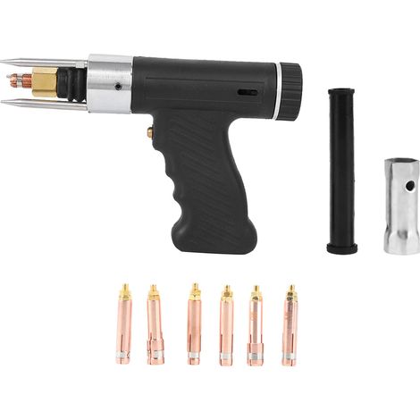 Pistola de soldadura por descarga capacitiva (CD) para espárragos + 6 abrazaderas M3 a M10 (1/5)