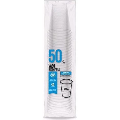 GOBELET JETABLE PP INCASSABLE TR B/50 - 300 CM3