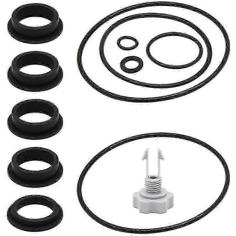 Kit de réparation de rechange compatible avec les pompes à filtre à sable, la soupape de purge d'air et les joints toriques (1/5)