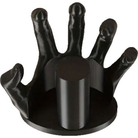 Bonito portarrollos de papel higiénico con forma de mano - Para baño, cocina, accesorio de almacenamiento (1/5)
