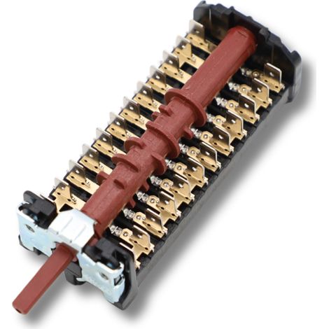 Ersatzteil - SOS Accessoire Commutateur 8 positions pour Four, cuisinière 263100032 BEKO, ESSENTIEL B, GRUNDIG, LE LEISURE, LEISURE - - BEKO, LEISURE, ESSENTIEL B, WHIRLPOOL, GRUNDIG (1/2)