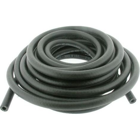 Durite Tressée Carburant - 13.7 mm Diamètre Extérieur - Résistante Huiles Graisses - Usage Professionnel - 50 cm
