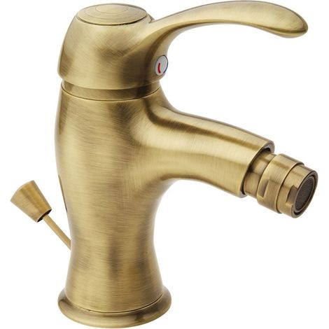 Miscelatore bidet finitura ottone antico - serie Oxford (1/2)