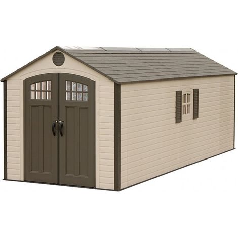 Casetta da giardino grande in plastica Lifetime Giant 609x244x244 cm by Ezooza (1/5)