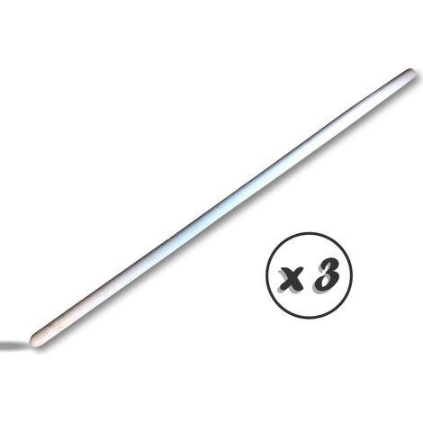 Manche grattoir spécial travaux publics  Manche bois dur  1,20 m ⌀ 35/33 mm - Lot de 3 - Manche grattoir 120 cm (1/5)