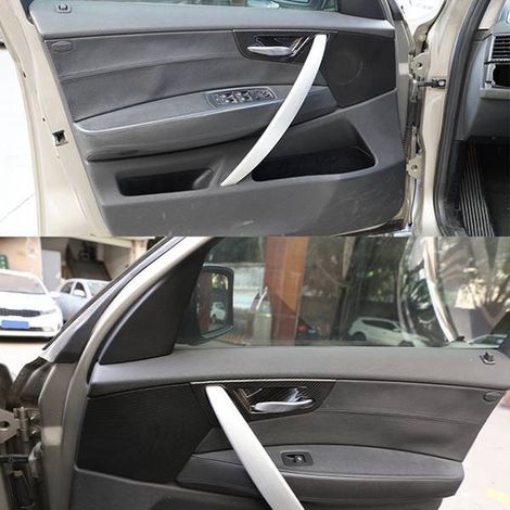 4 Türgriffabdeckungen vorne und hinten für BMW X3 E83 (Baujahre 2003–2010) (1/4)