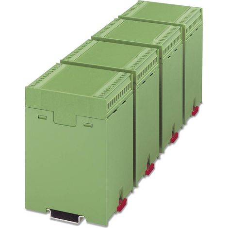 Phoenix Contact EG 67,5-A/ABS GN Copertura per contenitore guida DIN 75 x 67.5 Plastica Verde 1 pz.
