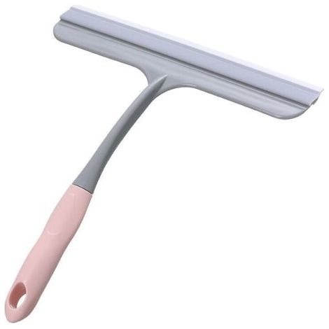 Raclette De Douche Vitre, Raclette Vitre de pour Salle de Bain, Raclette de Douche en Silicone, pour Vitres avec Crochet de Suspension pour Salle de Bain (1/4)