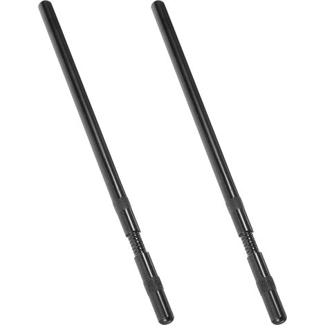 Kit D'outils de Vérification Précision Élevée Longueur des Tiges de Poussée en Fer Noir 2pcs et Portable pour Entretien Professionnel de Moteur (1/5)