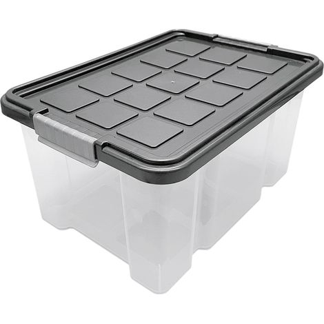 Euro-Box mit Deckel, mittel 40 x 30 x 20 cm