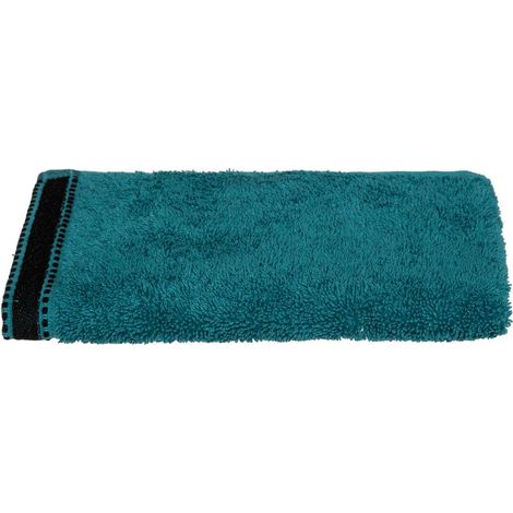 TOALLA BAÑO PREMIUM COLOR VERDE PETROL 30x50cm (1/4)