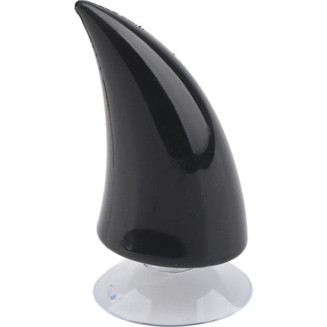 Cornes de diable pour casque, corne de démon colorée pour casque de moto avec accessoire de décoration à ventouse (noir) (1/5)