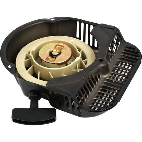 170F Kunststoffgriff Générateur de coque métallique Motorrückzug Teil Schwarz (aa7060f60d3db07139457 (1/4)