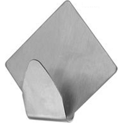 Cleafe - Set 4pz Ganci Appendini Adesivi Parete Casa Cucina Bagno Attaccapanni Rombi 59664 - (1/3)