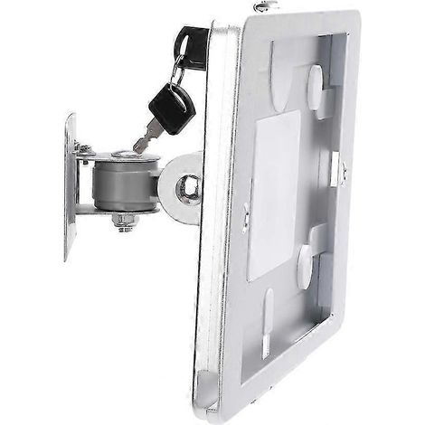 Diebstahlsichere Aluminium-Wandhalterung, kompatibel mit 10,2-Zoll-iPad, sicherer Tablet-Displayständer – JXLGV (1/5)