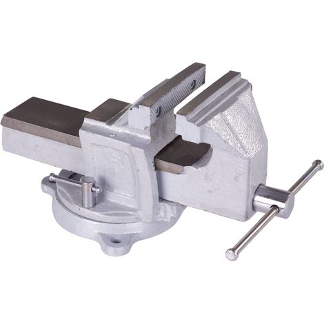 Morsa da banco in ghisa girevole Brixo Sansone - 100 mm - 4.8 Kg