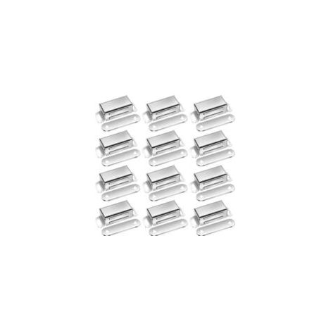 12 magneti ultra potenti per ante di armadi, magneti per porte, magneti per ante di armadi in acciaio inossidabile, magneti per mobili, chiusure magnetiche per porte - Crezuo