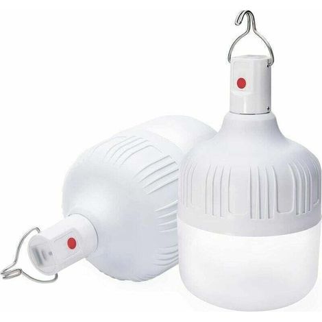 Lampe de camping rechargeable 2-en-1 – 5000 lm, 5 modes d’éclairage, intensité réglable, batterie intégrée, idéale pour extérieur et urgence (1/5)