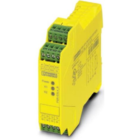 Sicherheitsrelais Phoenix Contact 24 V 72 A kompakt