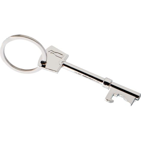 Ouvre-bouteilles Porte-clés Forme De Clé - Acier Inoxydable - Idéal Pour Cuisine Bar Maison Voiture - 1 Pièce (1/5)