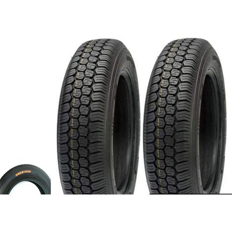 2 Pneumatici 125-12C 4PR 62J TUBELESS TL per Ape P I A G G I O E Vecchia F I A T 500 Epoca Ruote GOMME COPERTONI