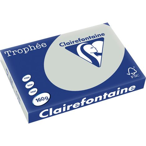 PAQ. 250H PAP. TROPHEE CLF SUAVE A3 160G GRIS