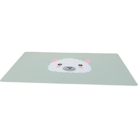 CSPARKV 2 Set De Table en Silicone pour Enfants Tapis De Table pour Décorations d'halloween Tapis De Table D'Intérieur Set De Table Portable Set De Table De Dessin Animé Boulier pour (1/5)