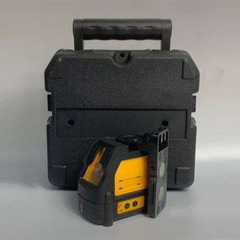 DW088 Petit instrument de nivellement laser croisé haute précision à 2 lignes (modèle à lumière verte)