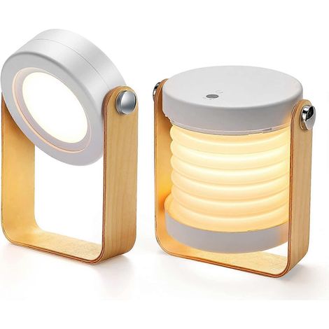 Lampe de chevet tactile à intensité variable, lampe de chevet portable avec veilleuse sécurisée. (1/5)