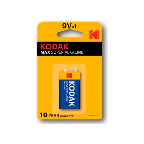 Blister kodak alkaline max 6lr61 9v Batterien