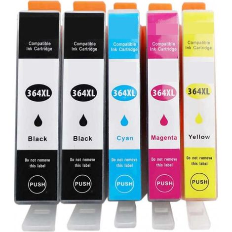Pack de Cartouches 364 XL Compatibles pour Imprimante HP 364 XL