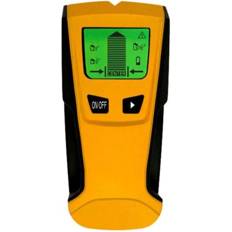 Détecteur de Mur 3 en 1 Scanner Électronique de Goujons Détecteur de Métaux Fils Électriques et Humidité pour Murs Sols Plafonds avec Bip Sonore et Écran LCD Rétroéclairé (1/5)