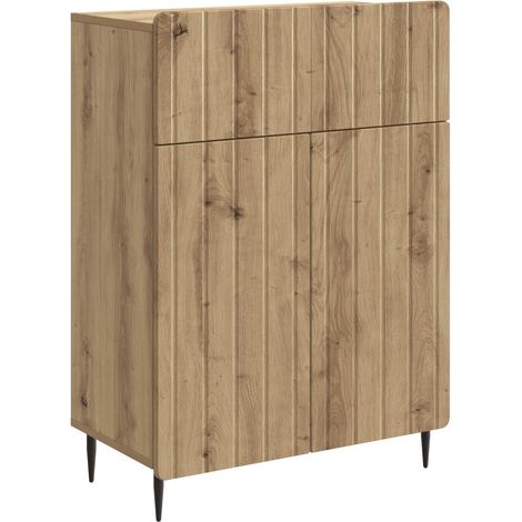 Sideboard Artisan Oak 66 x 34.5 x 92 cm Engineered Wood vidaXL