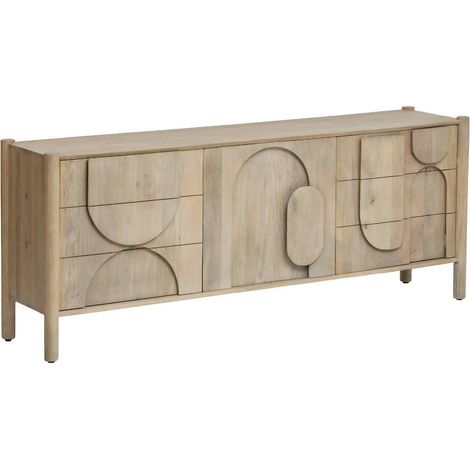 Buffet en bois de manguier Tysia (1/5)