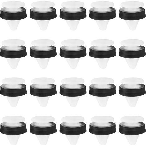 20pcs Clips de Fixation Garniture de Toit Compatible Clips de Garniture Bande de Moulage de Corps Latéral en Plastique (1/3)