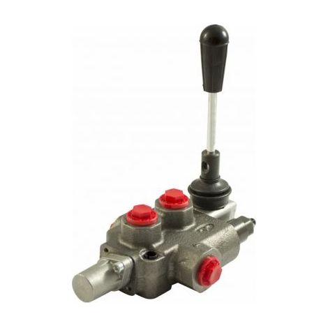 DISTRIBUTORE OLEODINAMICO A 1 LEVA STANDARD DOPPIO EFFETTO 40LT 3/8" (38293) (1/3)