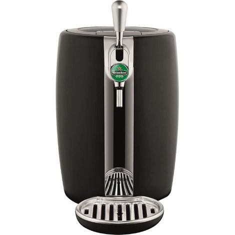 Machine à bière - KRUPS Seb - VB310E10 - Noir et Chrome - Fut 5L - Indicateur température