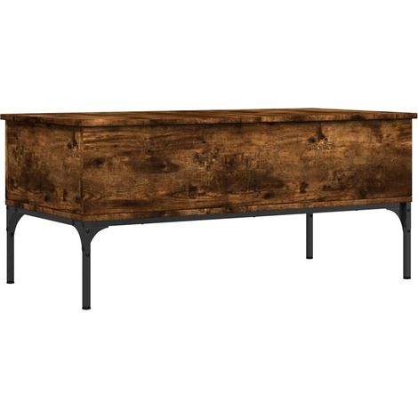 Maison Exclusive - Couchtisch Räuchereiche 100x50x45 cm Holzwerks