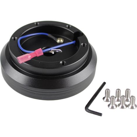 Car steering wheel base adapter for Honda Civic, Nissan, Toyota, Mazda, Mitsubishi - 100H Mitsubishi (1/4)